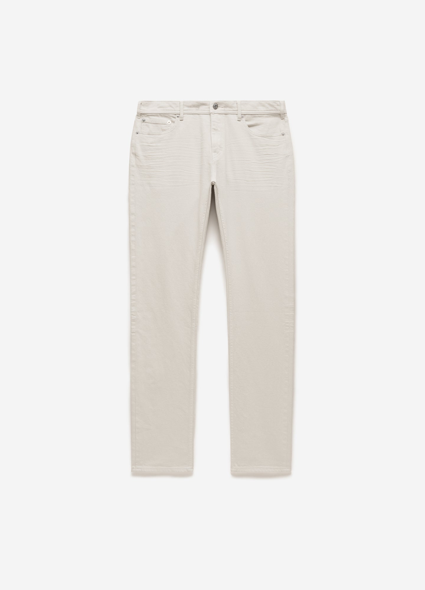 Skinny Fit Overdyed Jeans Natural