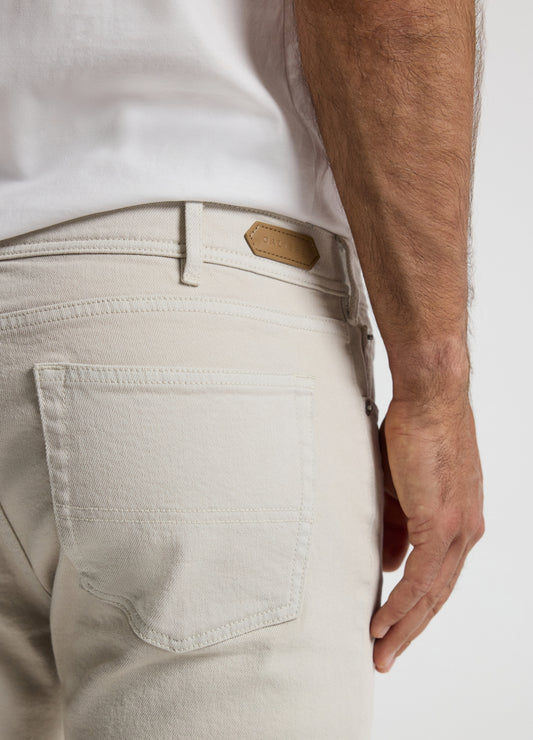 Skinny Fit Overdyed Jeans Natural