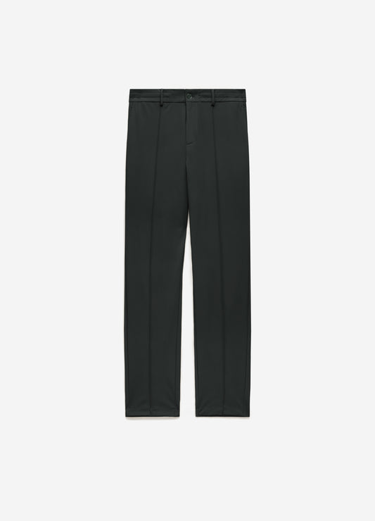 Technical Knit Pintucked Pants Khaki