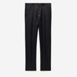 Extra-Slim Wool Twill Pant Black