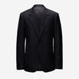 Wool Suit Jacket Black