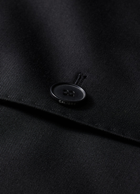Wool Suit Jacket Black