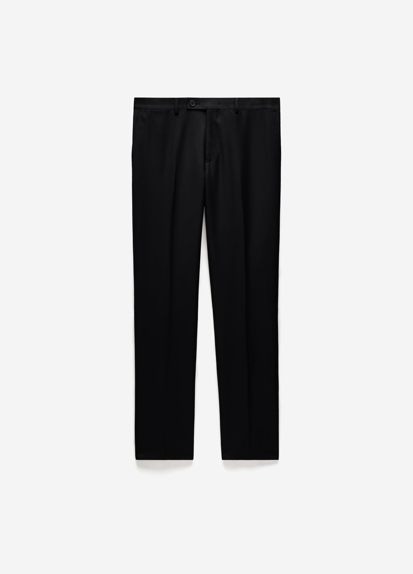 Wool Suit Pants Black