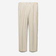 Linen Cotton Twill Suit Pants Natural