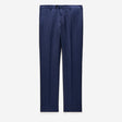 Micro Check Wool Suit Pants Royal Blue