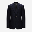 Tailored Wool Blazer Navy