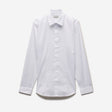 Stretch Cotton Poplin Shirt White