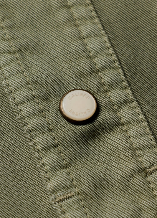 Washed Cotton Lyocell Shirt Sage