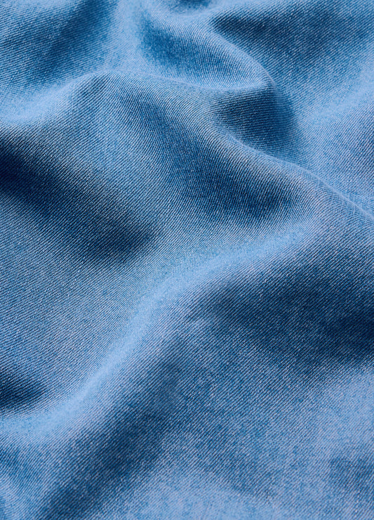 Soft Chambray Shirt Light Blue