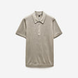 Shiny Rayon Polo Stone