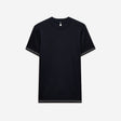Stripe Cuff Tech T-shirt Navy