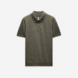 Merino Wool Polo Khaki