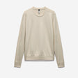 Technical Knit Crew Neck Sweater Oatmeal