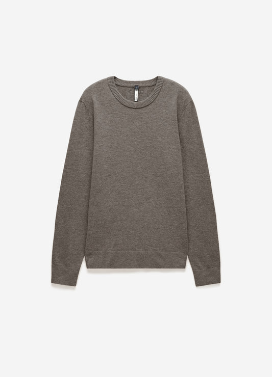 Ultra Fine Merino Wool Sweater Mocha