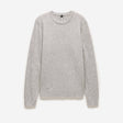 Ultra Fine Merino Wool Sweater Silver