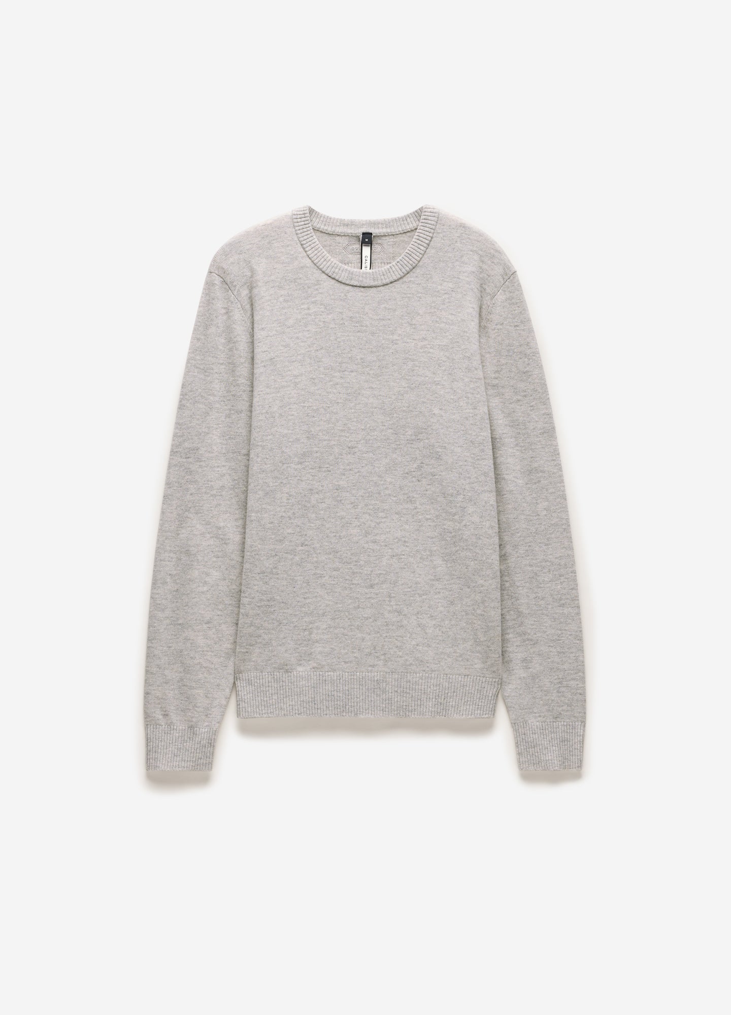 Ultra Fine Merino Wool Sweater Silver