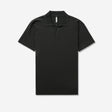 Rib Collar Tech Knit Polo Khaki