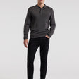 Fitted Rugby Sweater Steel Grey