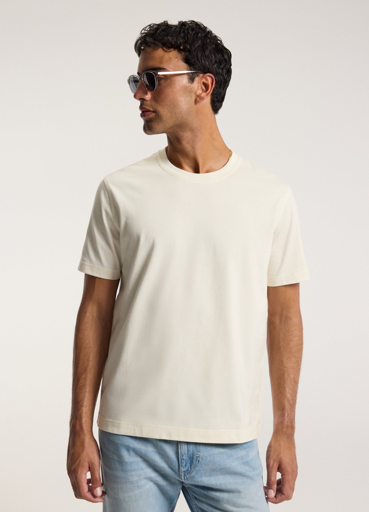 Relaxed Fit T-shirt Ivory
