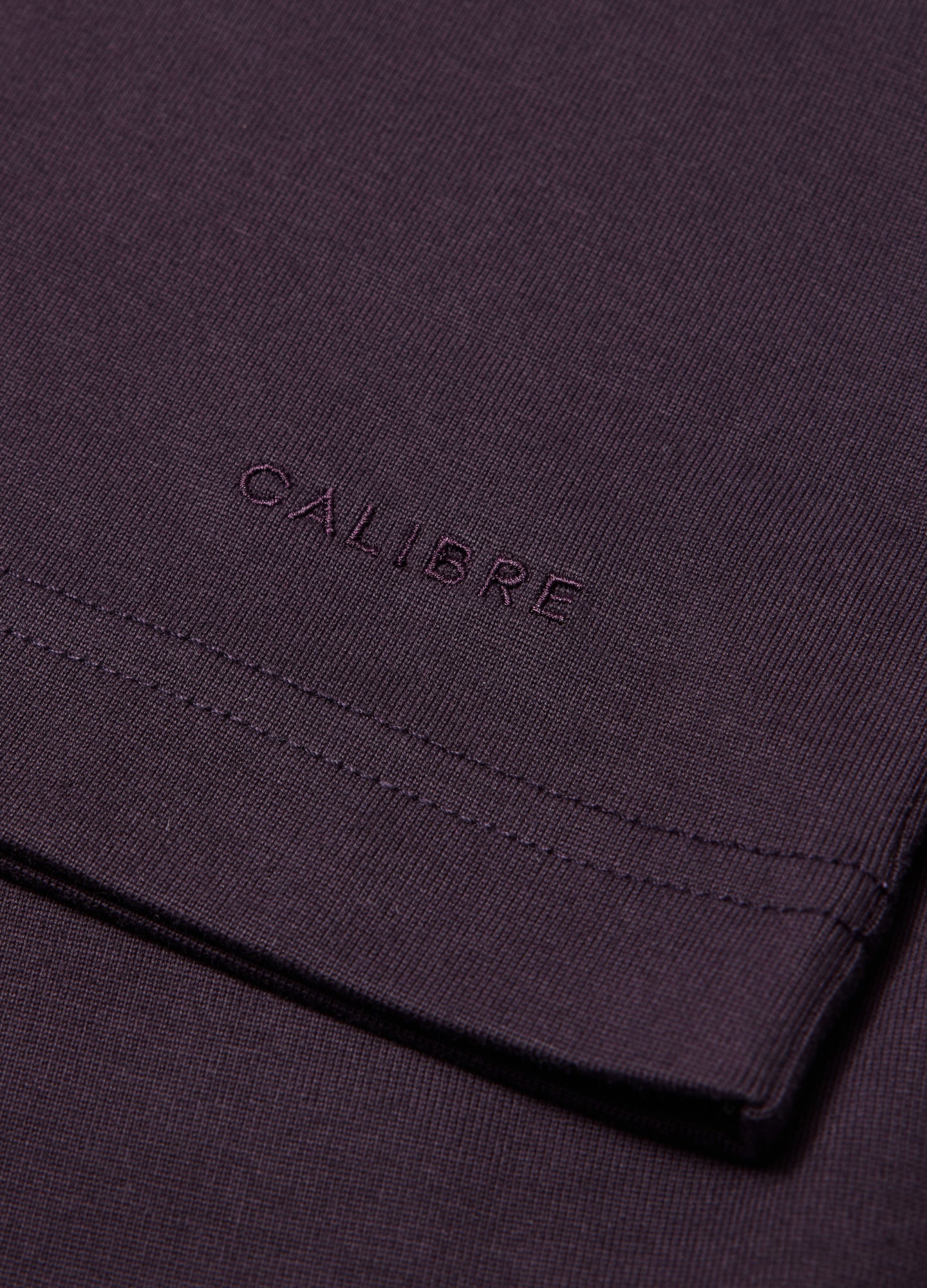 Relaxed Crew T-shirt Plum