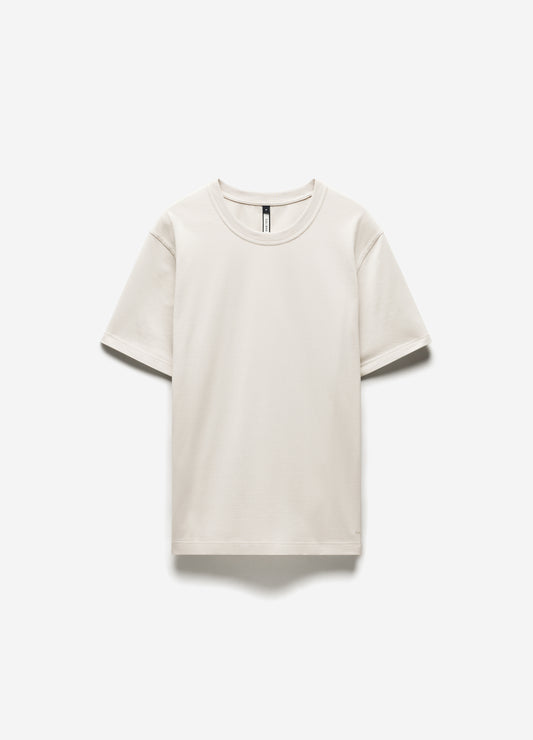 Relaxed Crew T-shirt Silver