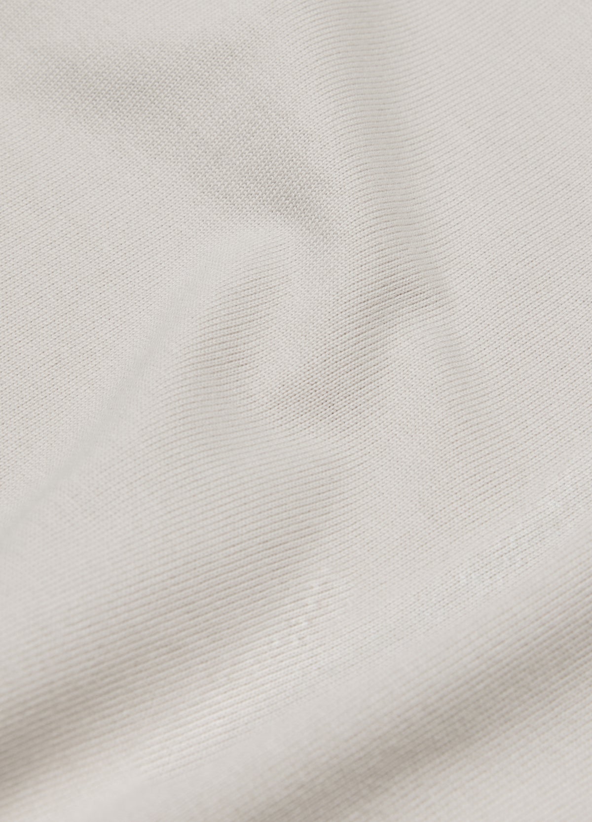 Relaxed Crew T-shirt Silver