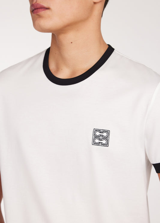 Monogram Ringer T-shirt Off White