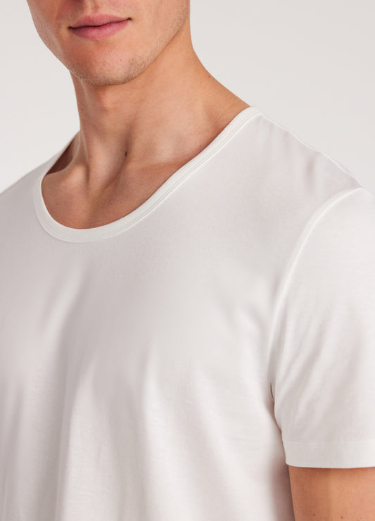 Scoop Neck T-shirt White