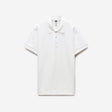 Solid Monogram Polo White