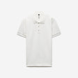 Solid Monogram Polo White