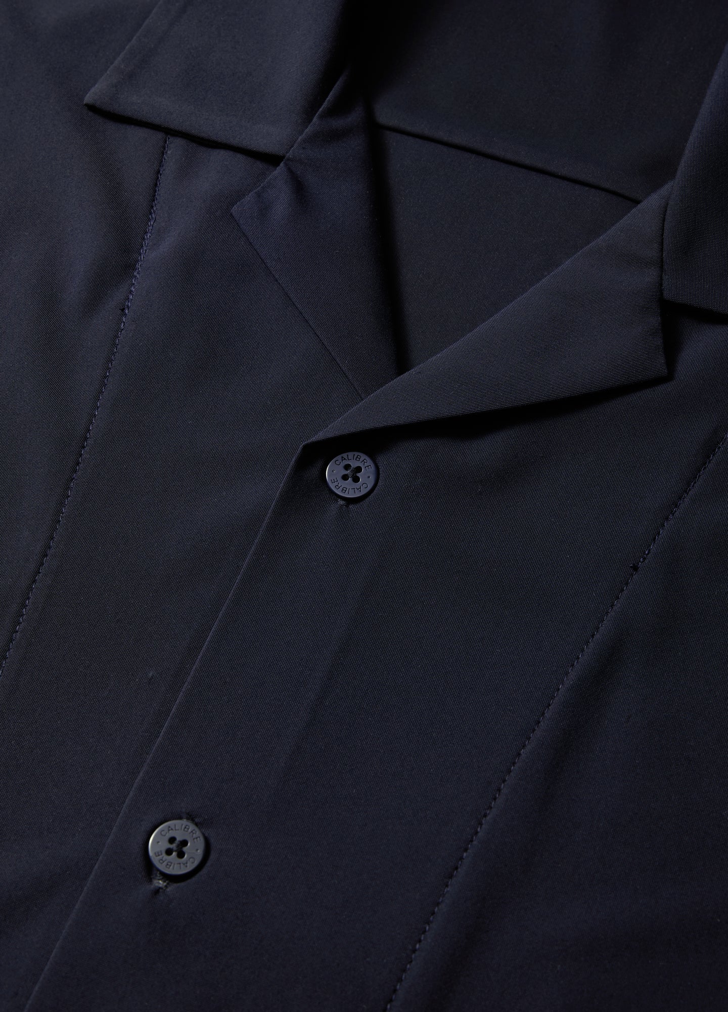 Performance Cuban Collar Shirt Midnight