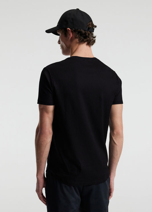 Ribbed T-Shirt Black