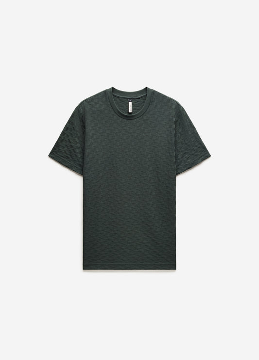 Monogram Jacquard T-shirt Fern
