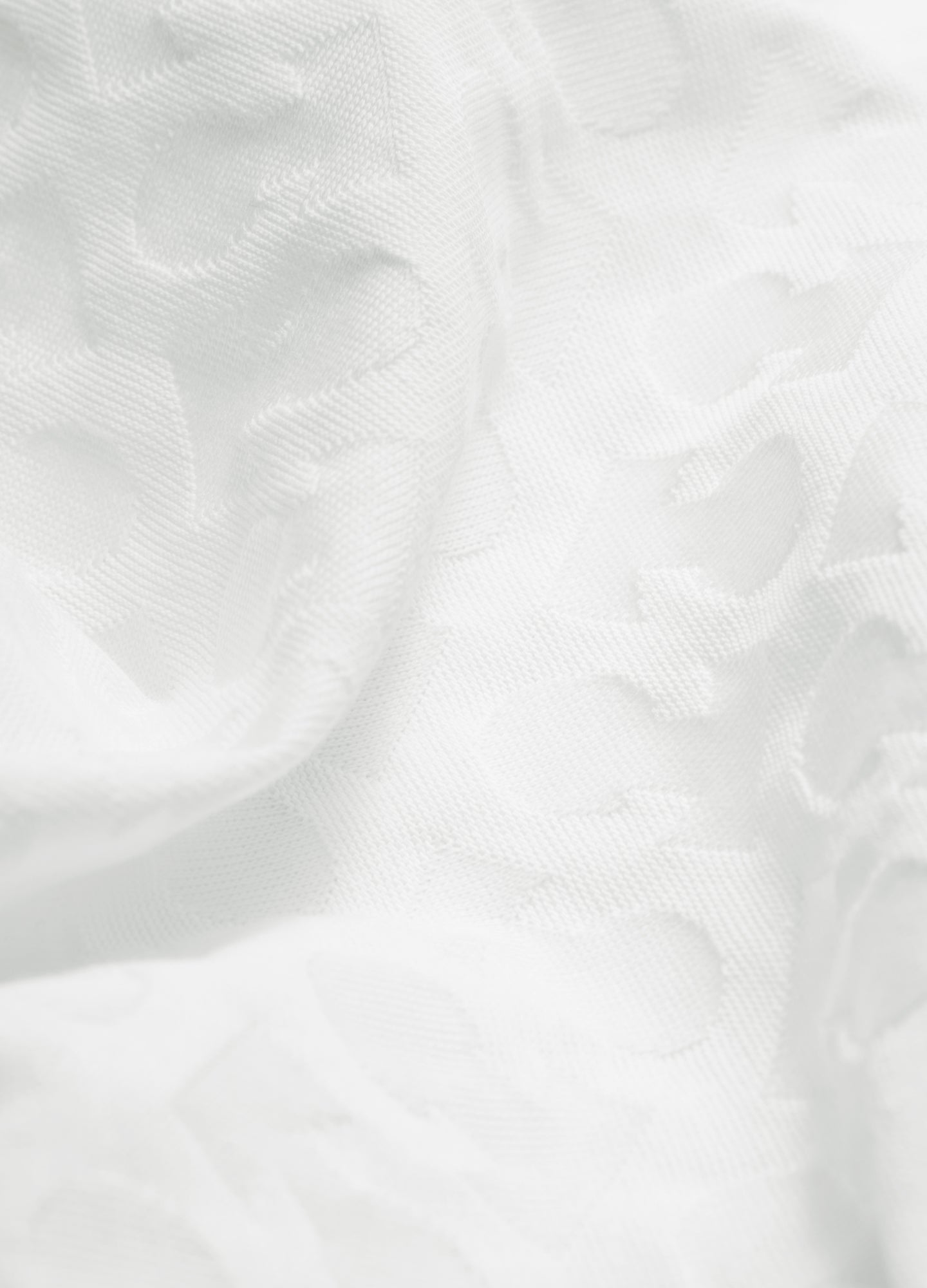 Monogram Jacquard T-shirt White