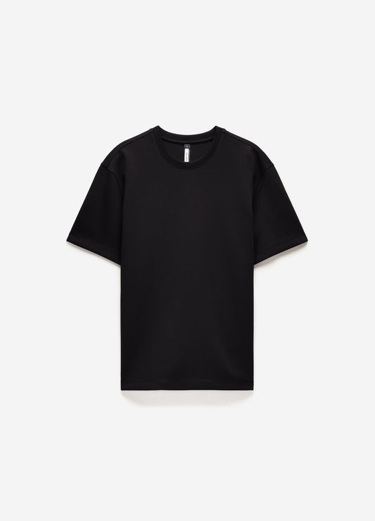 Relaxed Double Knit T-shirt Black