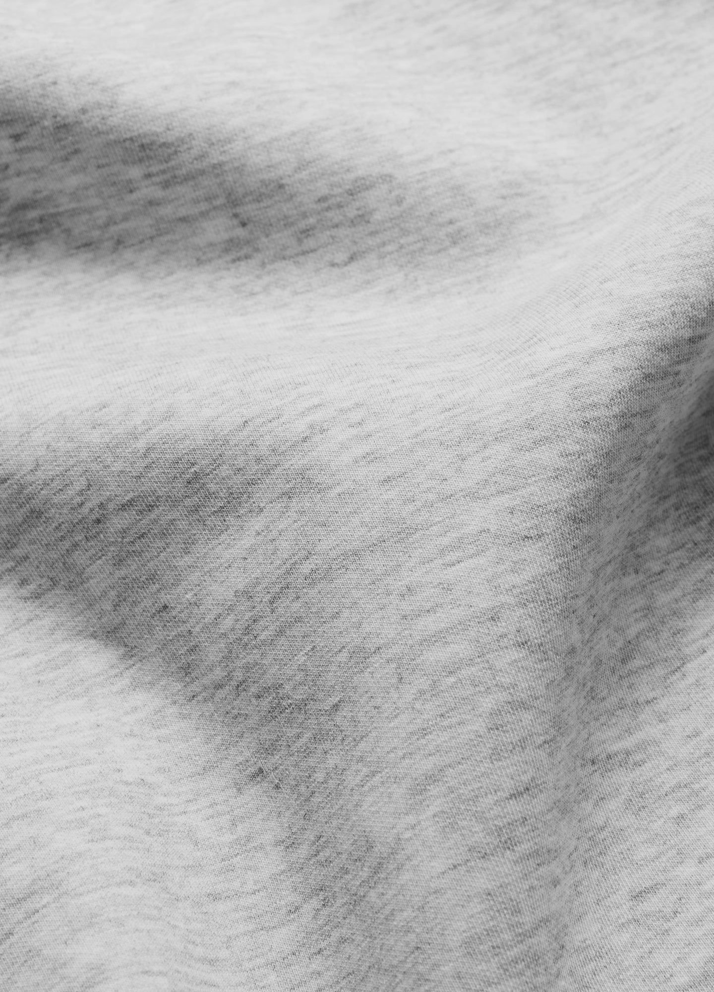 Relaxed Double Knit T-shirt Grey Marl