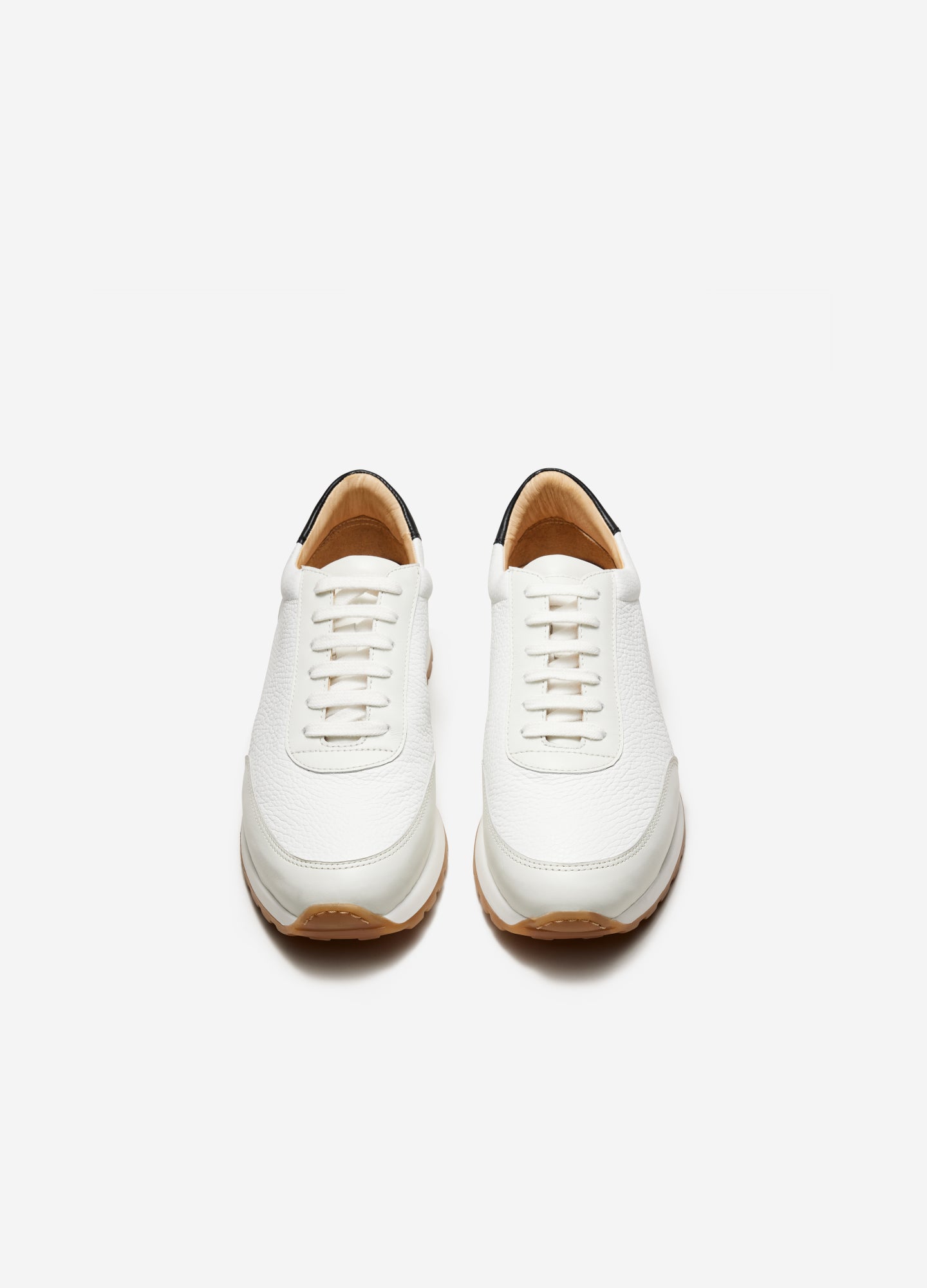 Full Grain Sport Sneaker White Combo