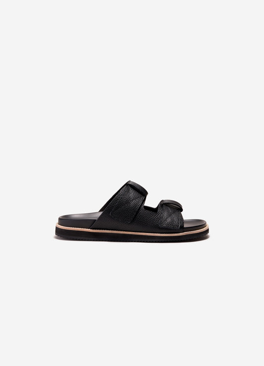 Double Strap Sandal Black Combo