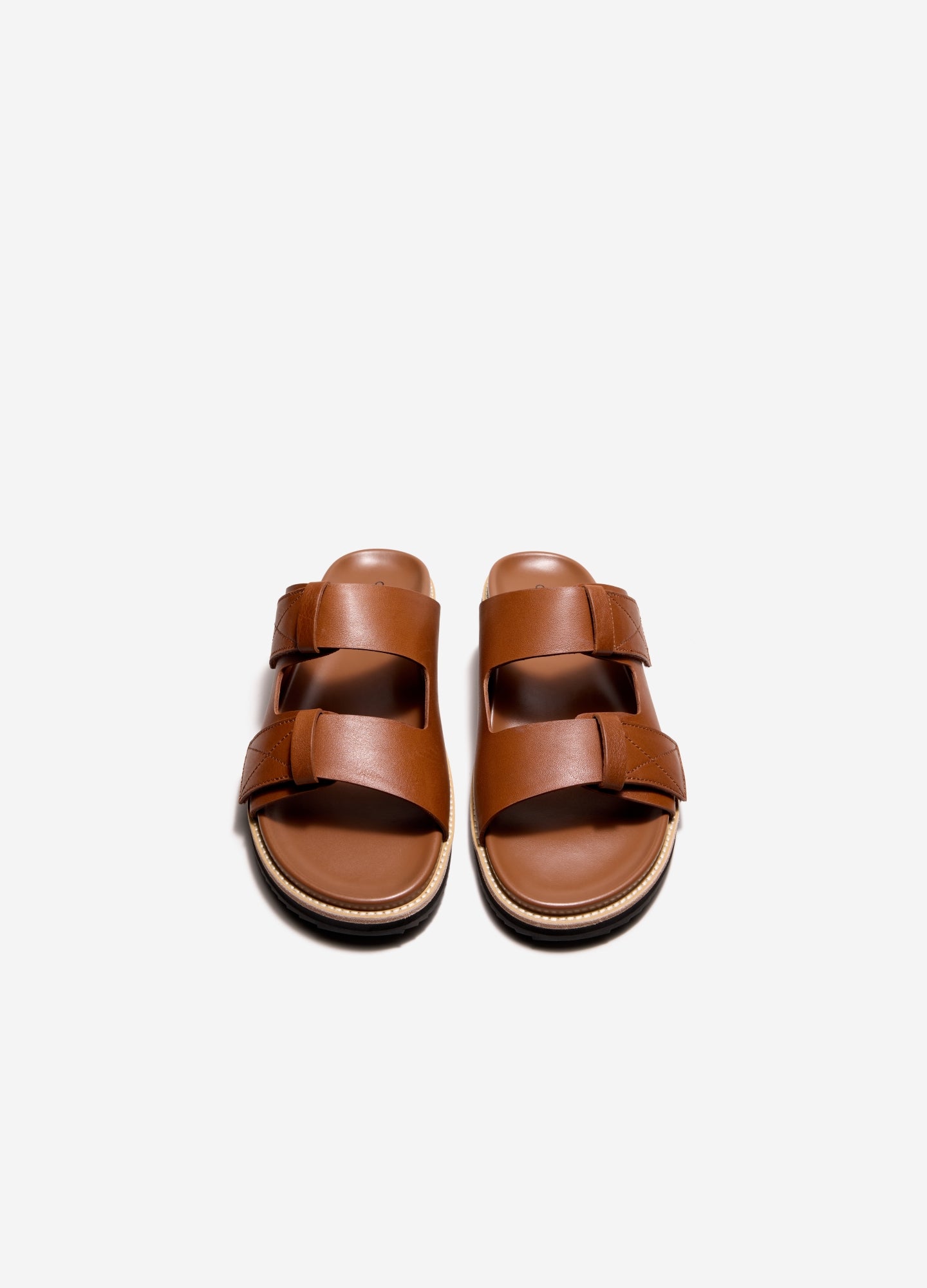 Double Strap Sandal Tan