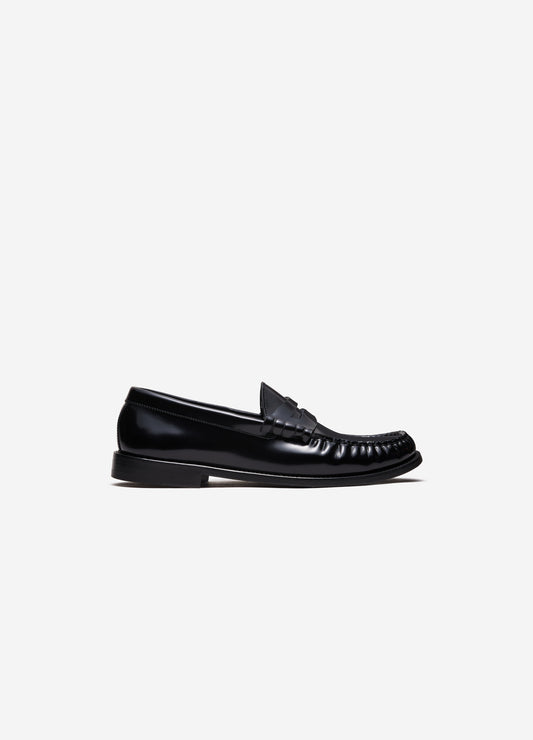 Handmade Penny Loafer Black