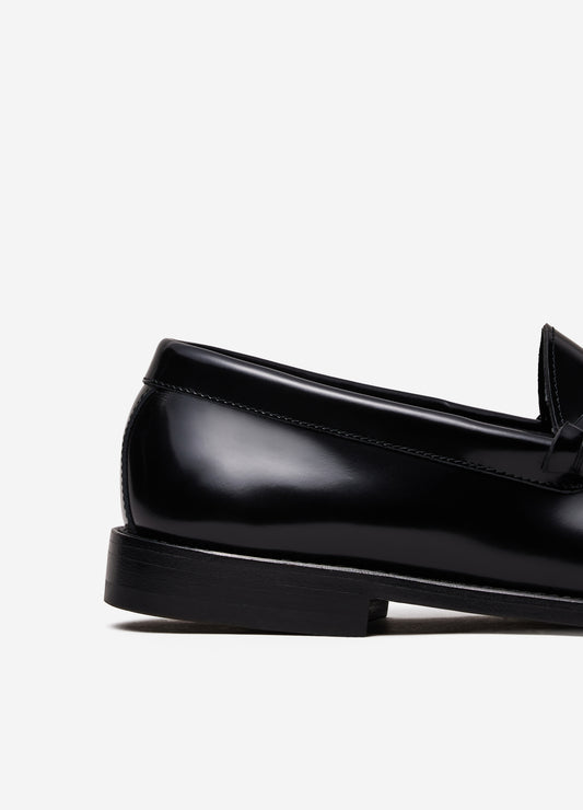 Handmade Penny Loafer Black