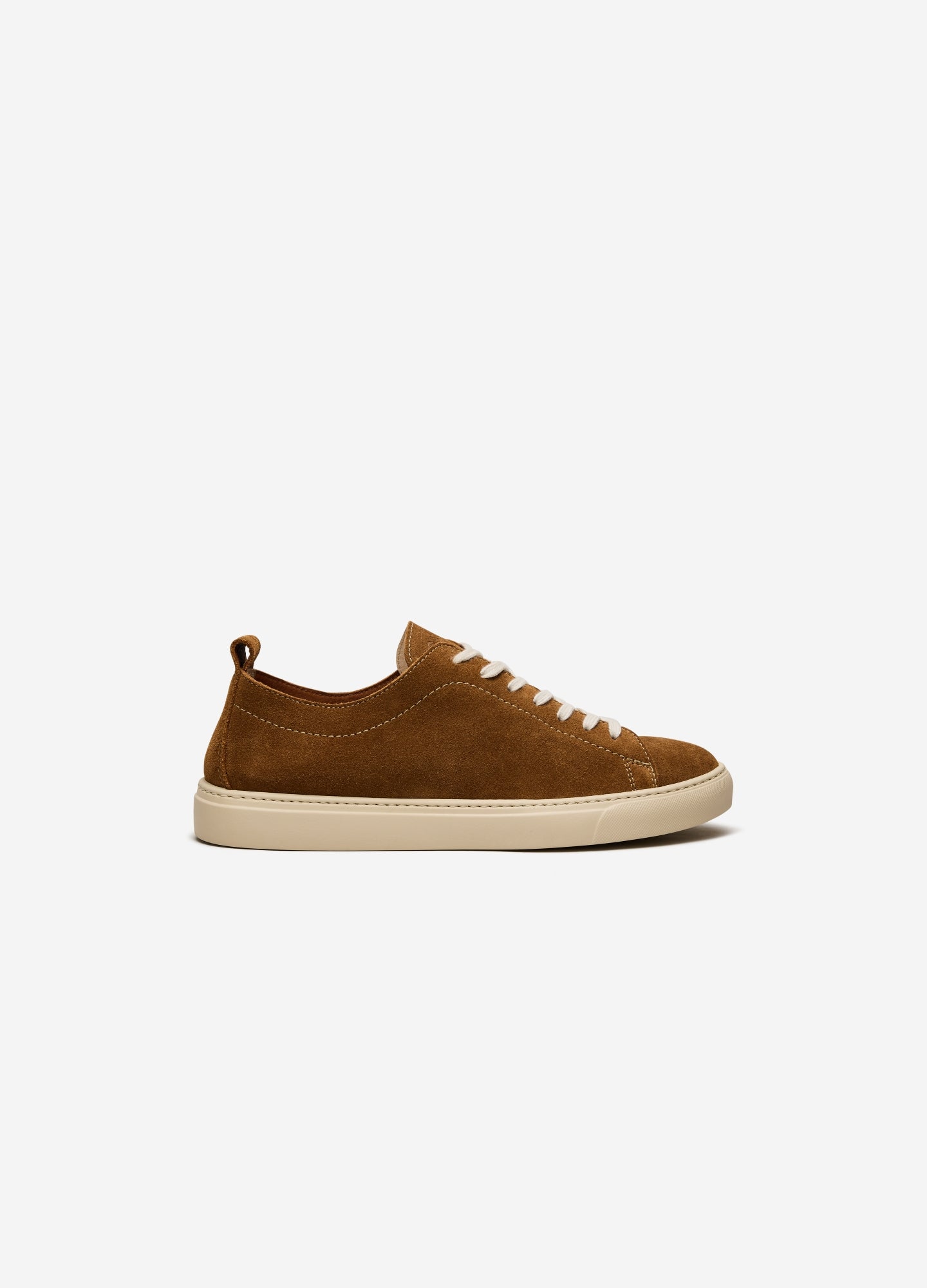 Clean Suede Sneaker Tan
