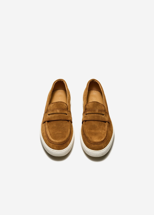 Crepe Sole Slip-On Tan