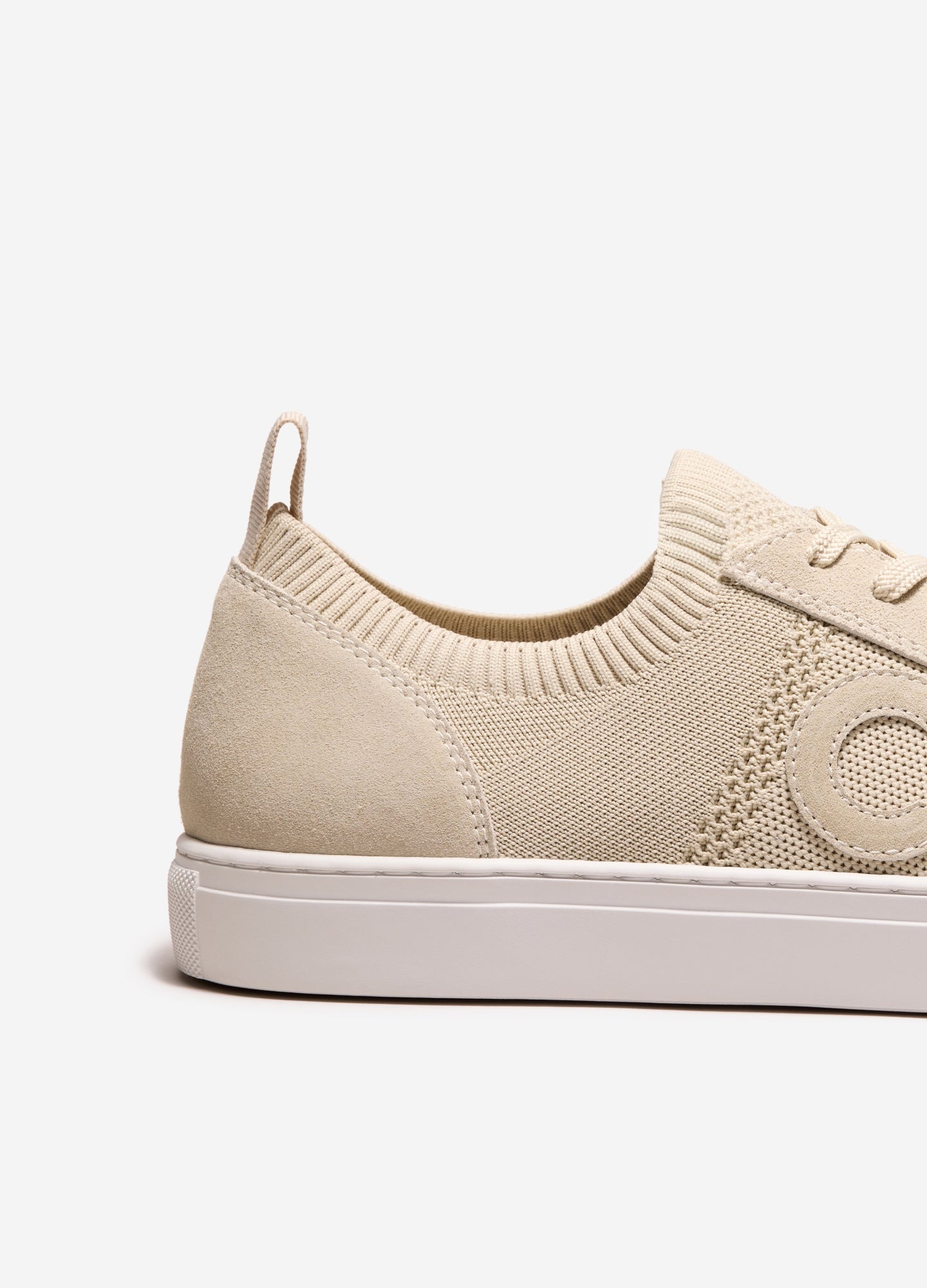 Knit Monogram Sneaker Sand