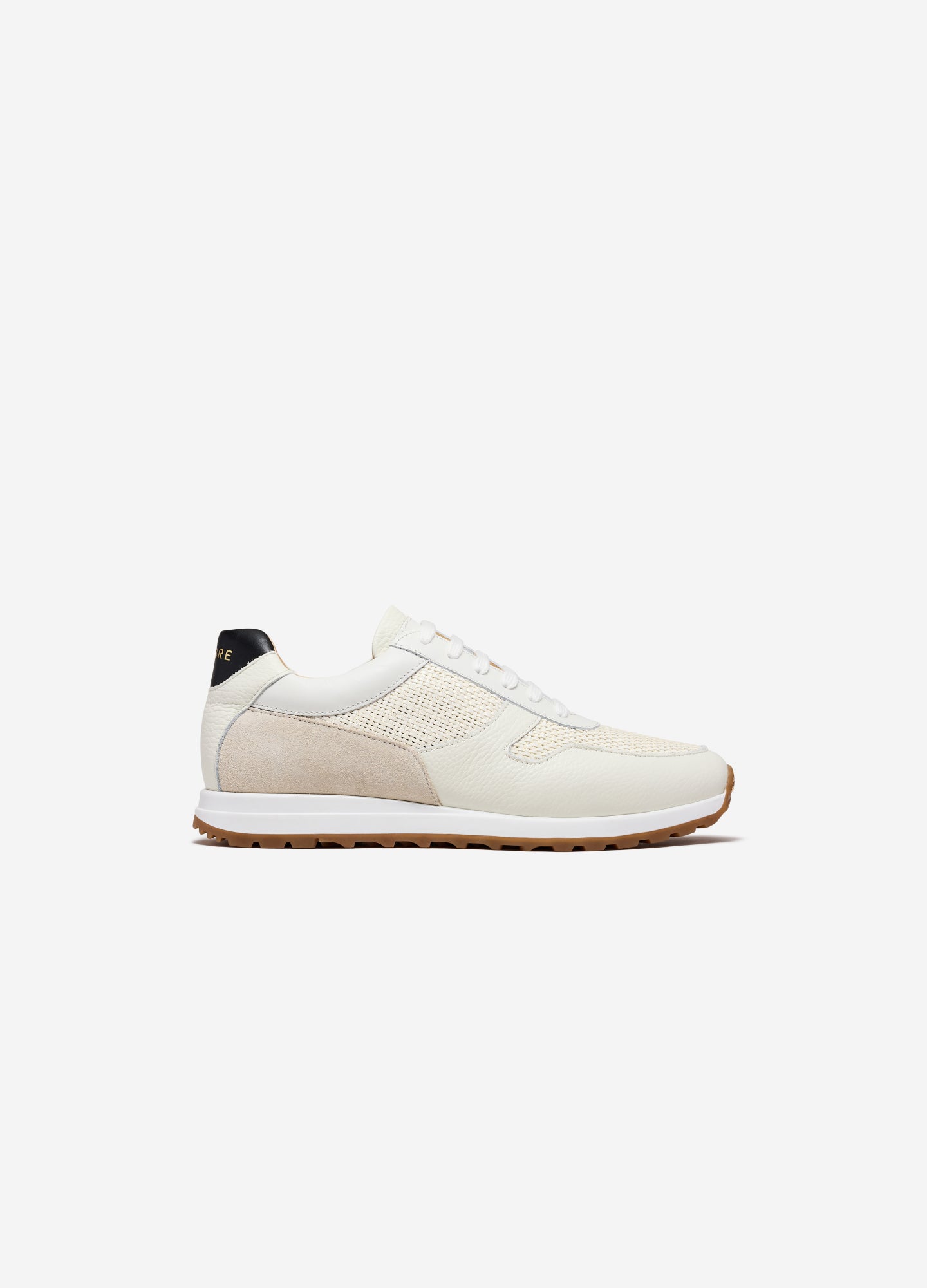 Woven Mix Sport Sneaker Cream Combo