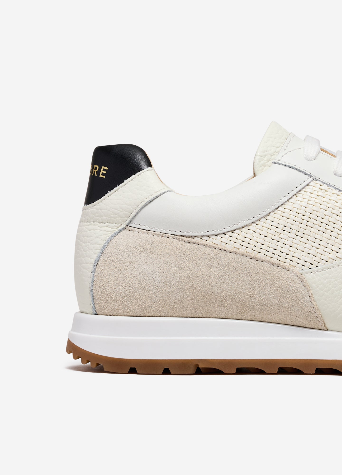 Woven Mix Sport Sneaker Cream Combo