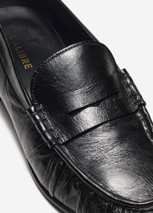 Jacob Leather Loafer Black