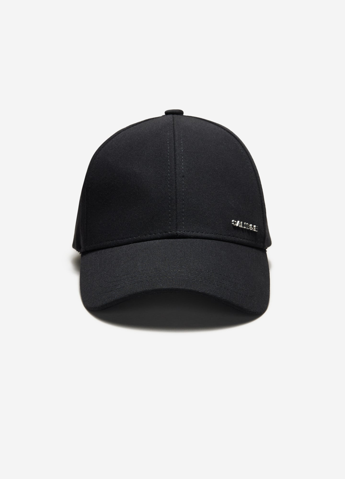 Logo Plate Cap Black