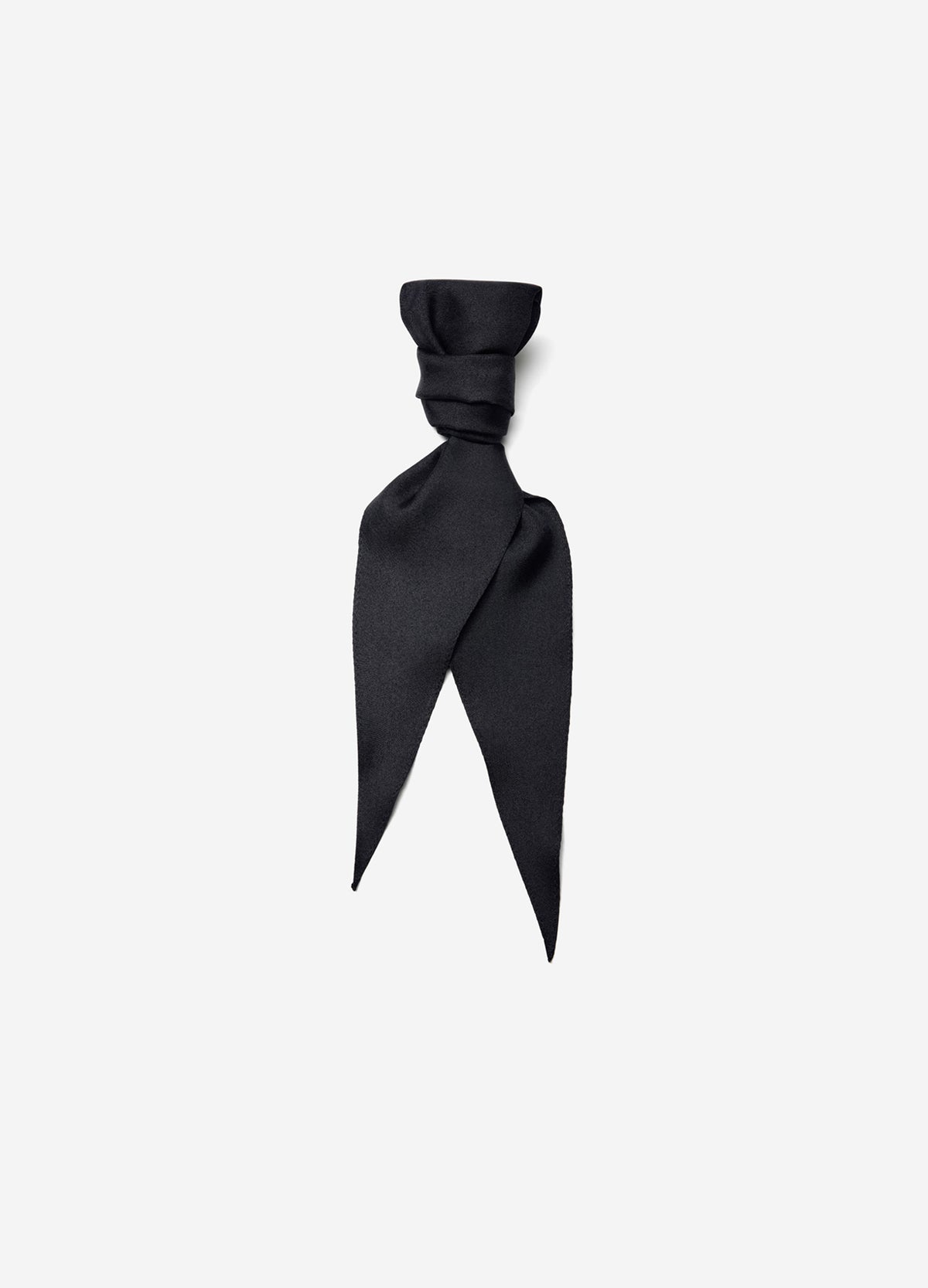 Silk Neck Tie Black