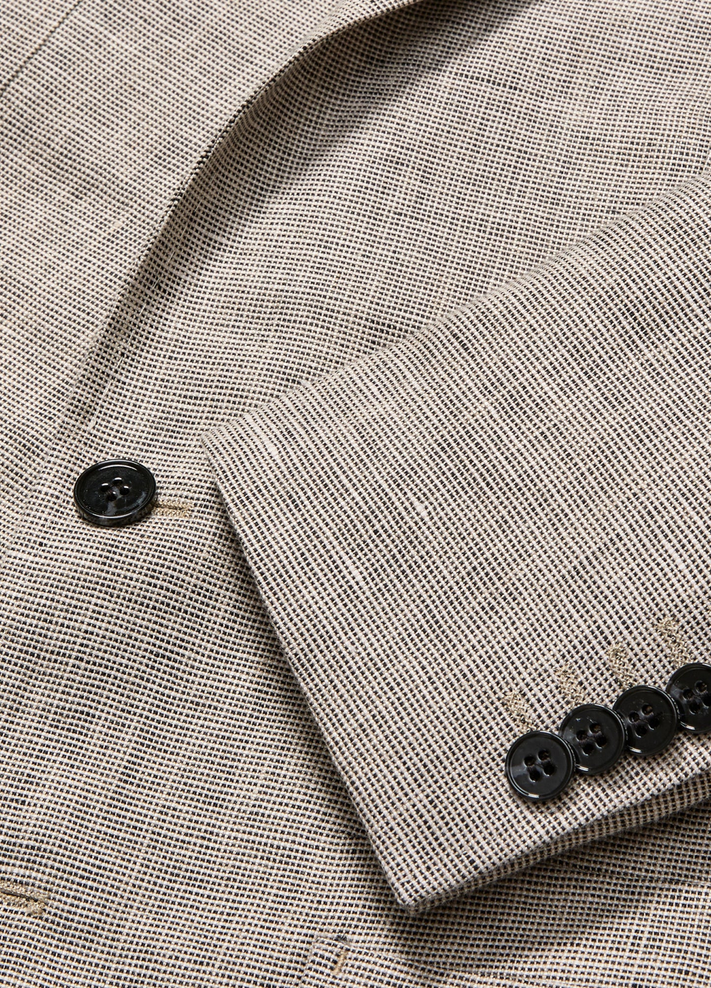 End on End Linen Blazer Natural